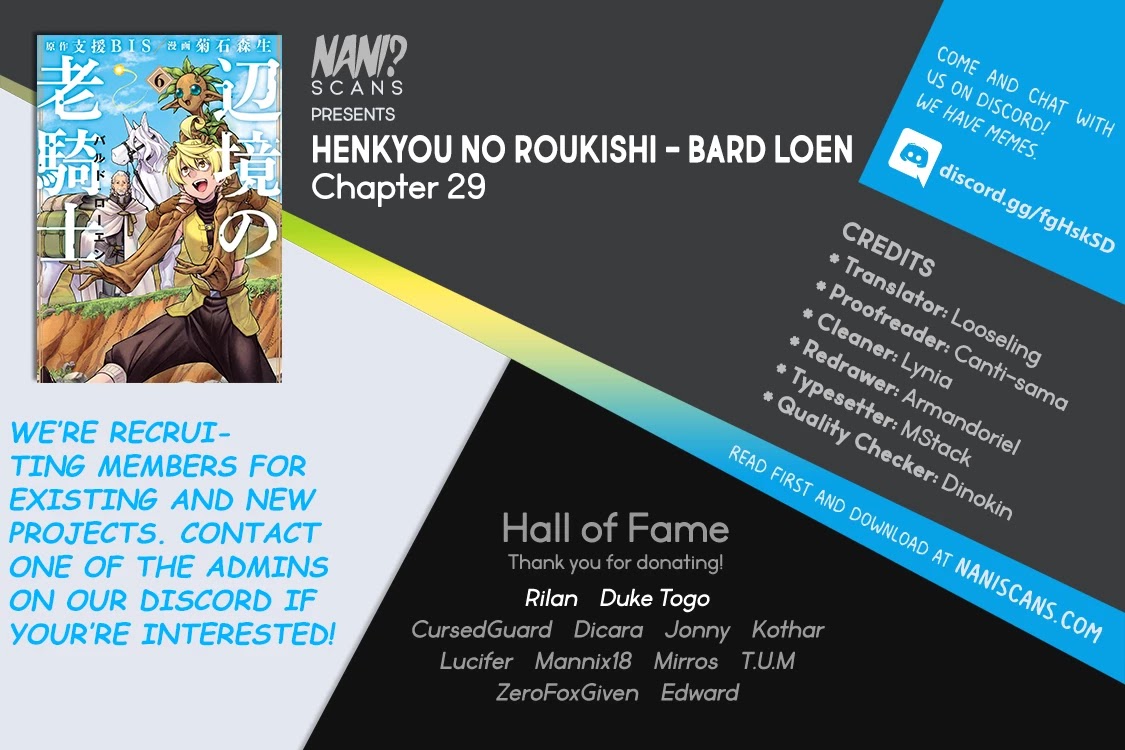 Henkyou No Roukishi - Bard Loen - Chapter 29: Measurements