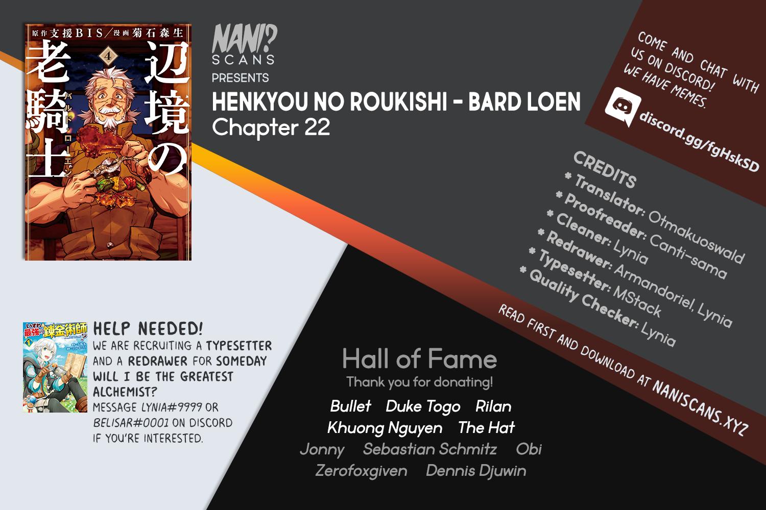 Henkyou No Roukishi - Bard Loen - Chapter 22