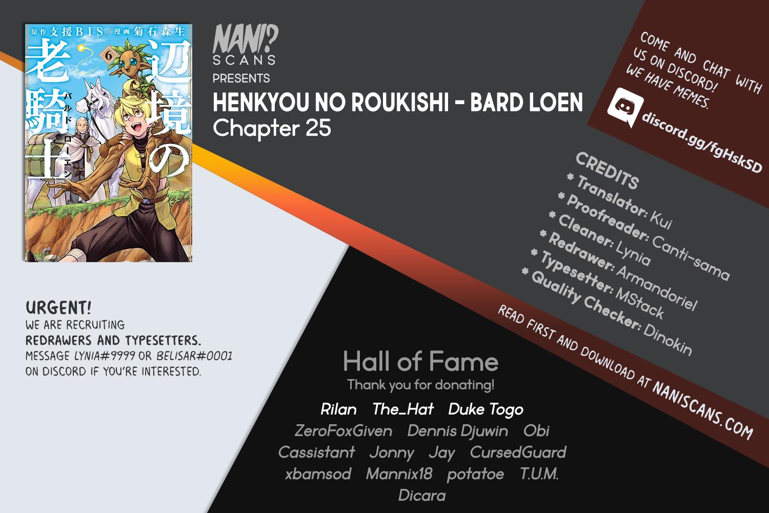 Henkyou No Roukishi - Bard Loen - Chapter 25