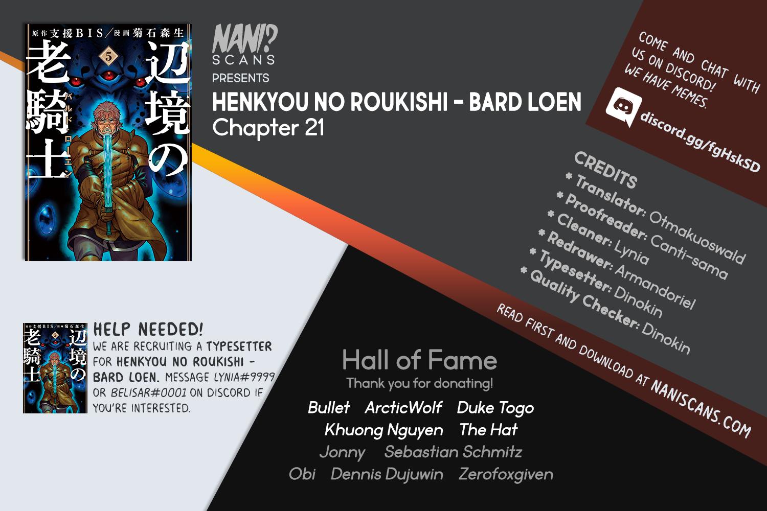 Henkyou No Roukishi - Bard Loen - Chapter 21