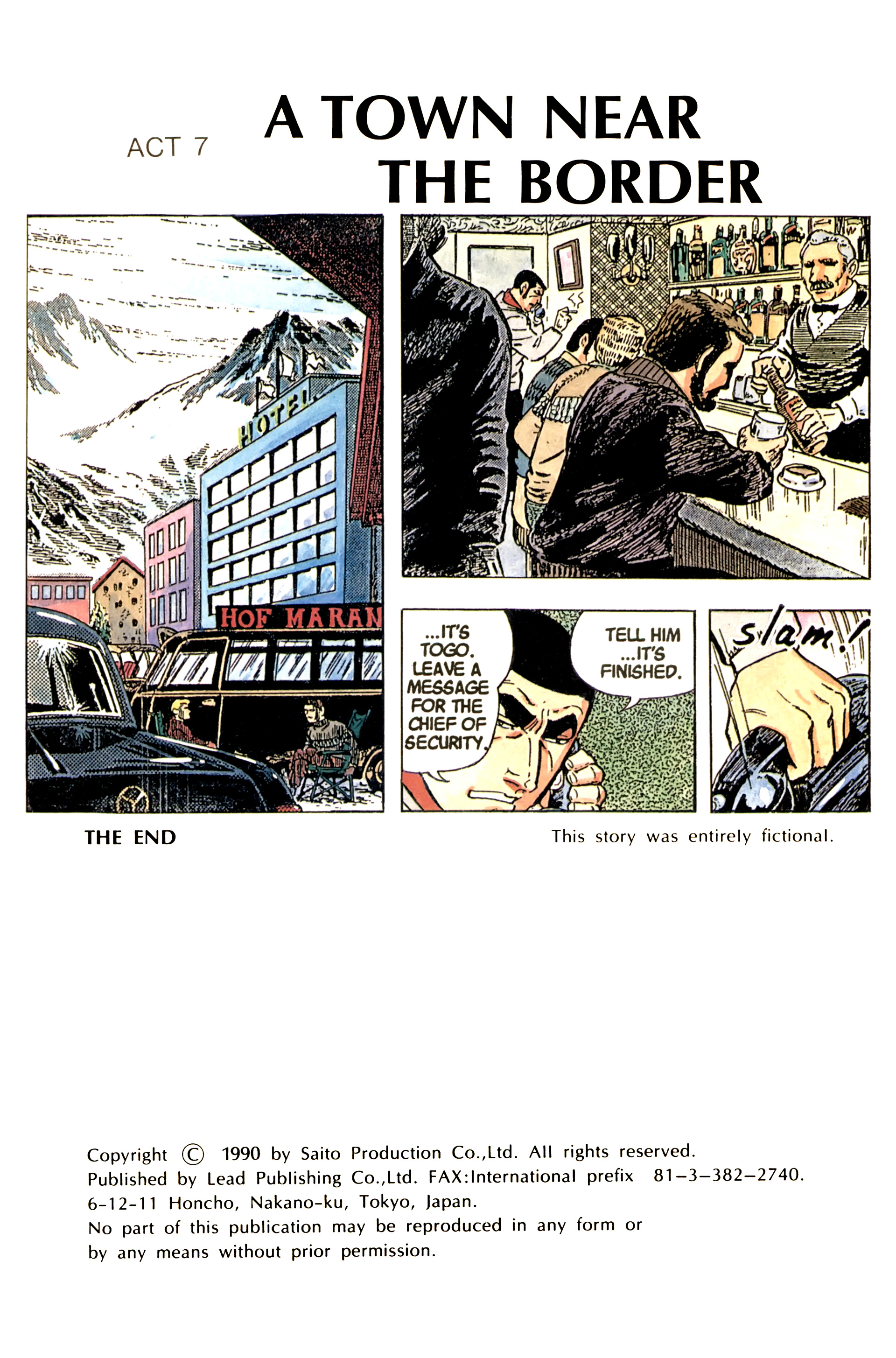 Golgo 13 - Vol.11 Chapter 52: Hopper The Border