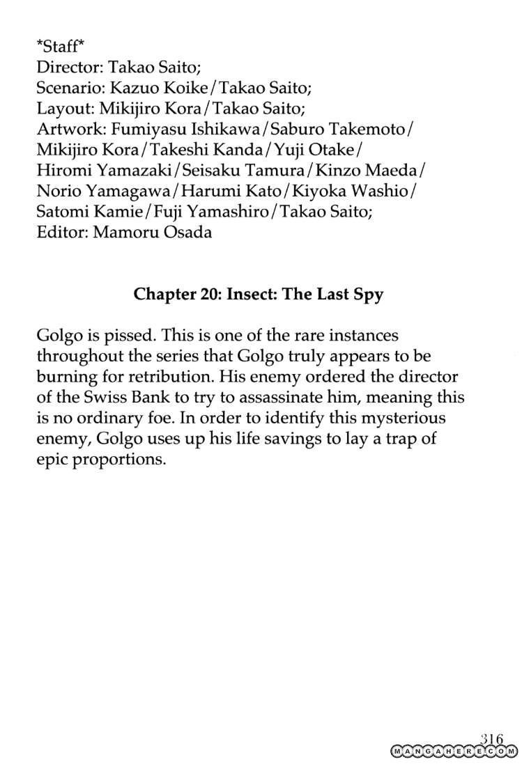 Golgo 13 - Vol.4 Chapter 22 : Dr. V. Walter