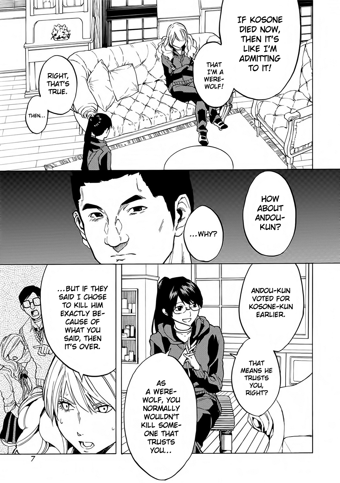 Jinrou Game - Beast Side - Chapter 13