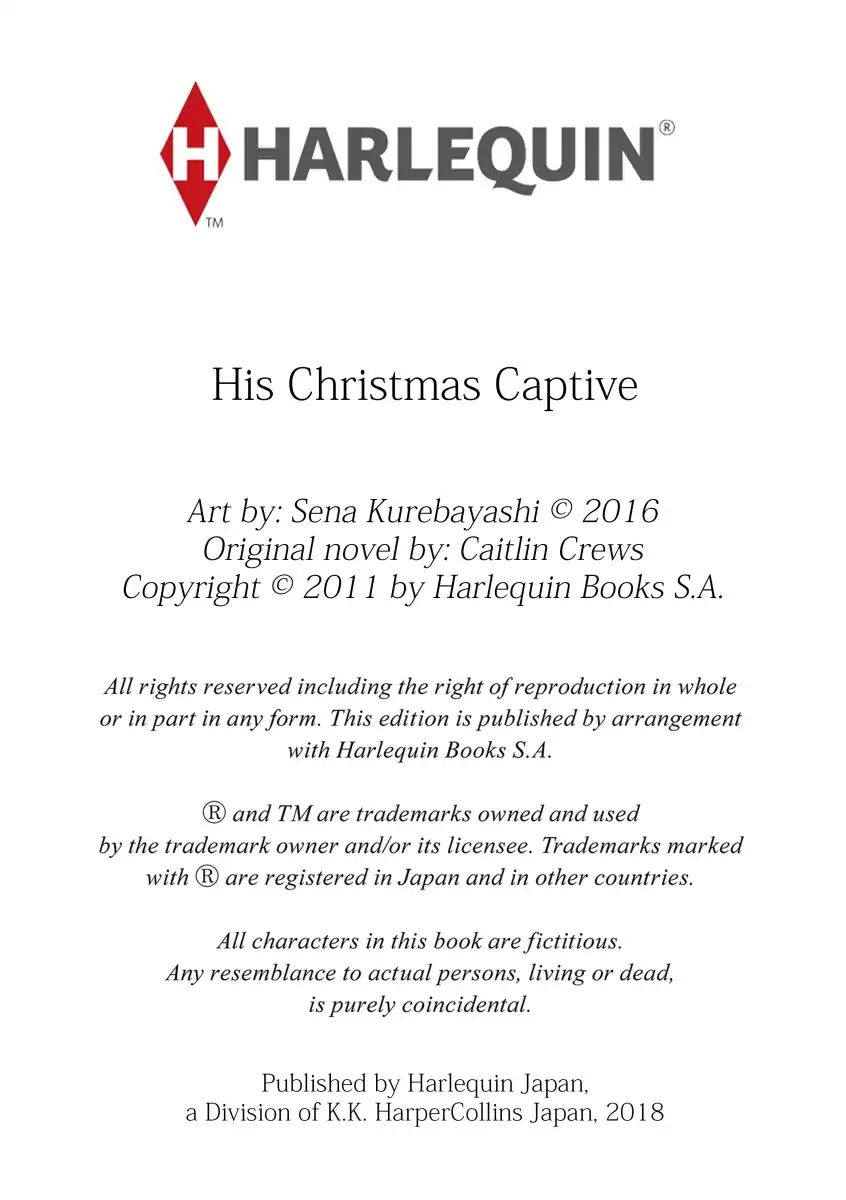 His Christmas Captive - Vol.1