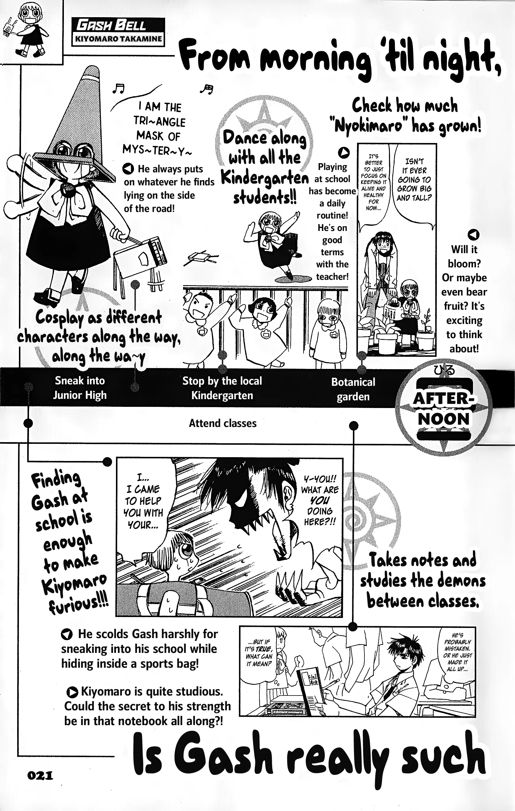 Zatch Bell!! The Full Course Guide Book (Wip) - Chapter 1: Partners File: Gash & Kiyomaro (Pg. 1-48)