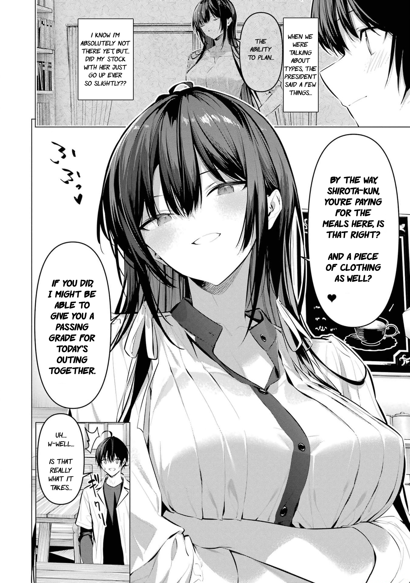 Haite Kudasai, Takamine-San - Vol.8 Chapter 50: I Wonder What You Mean