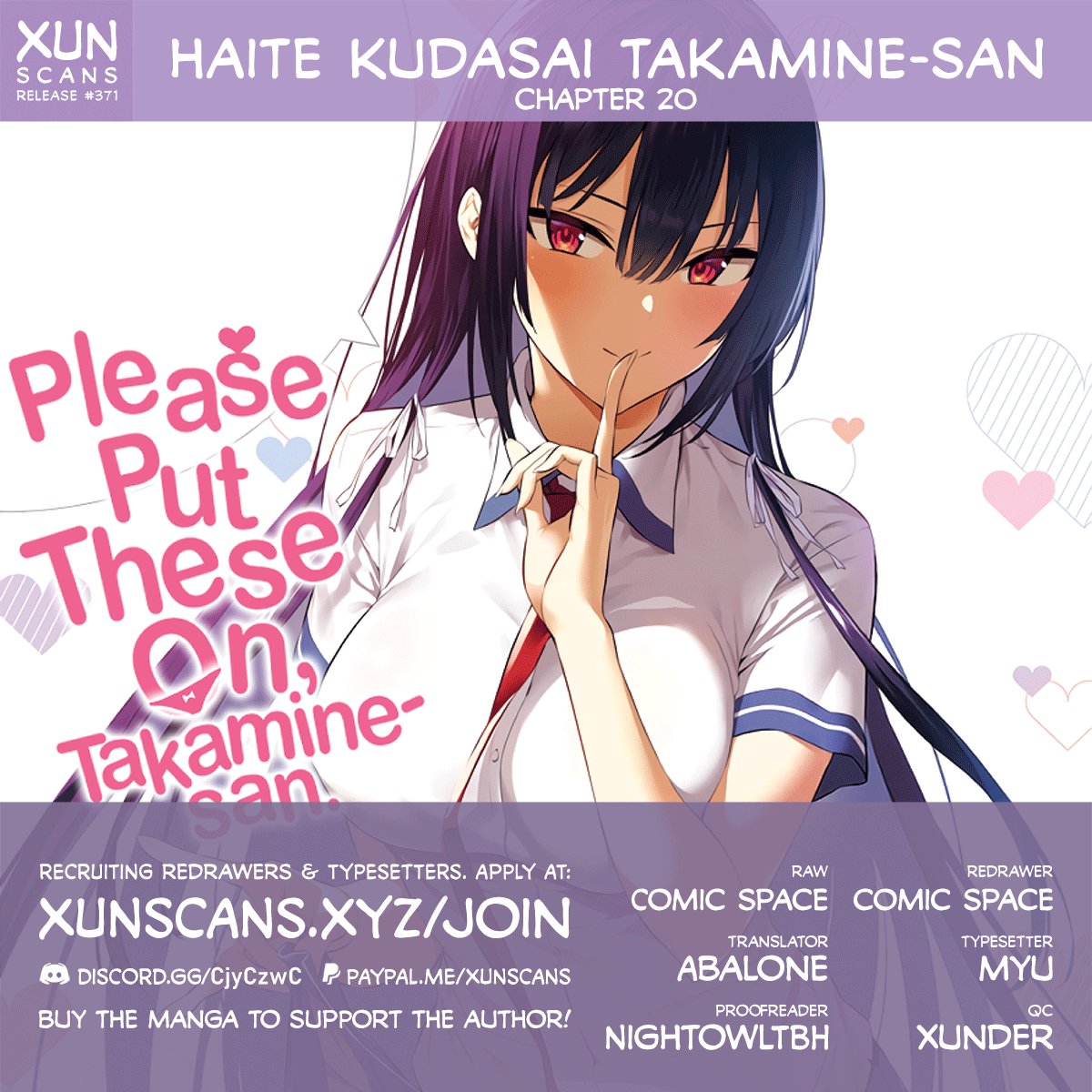 Haite Kudasai, Takamine-San - Chapter 20: Let Me Give You Some Advice