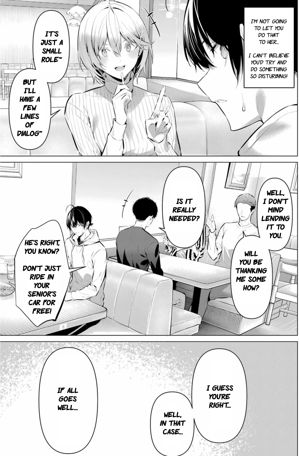 Haite Kudasai, Takamine-San - Vol.7 Chapter 44: Shirota-Kun's Determination