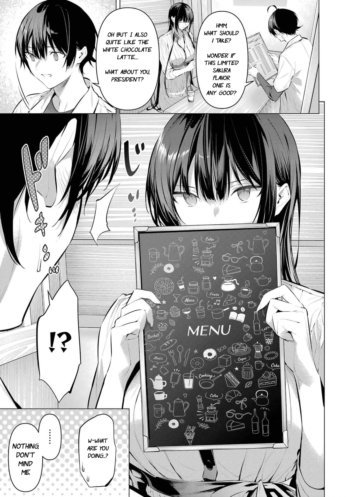 Haite Kudasai, Takamine-San - Vol.8 Chapter 51: Is There Something You'd Like To Tell Me?