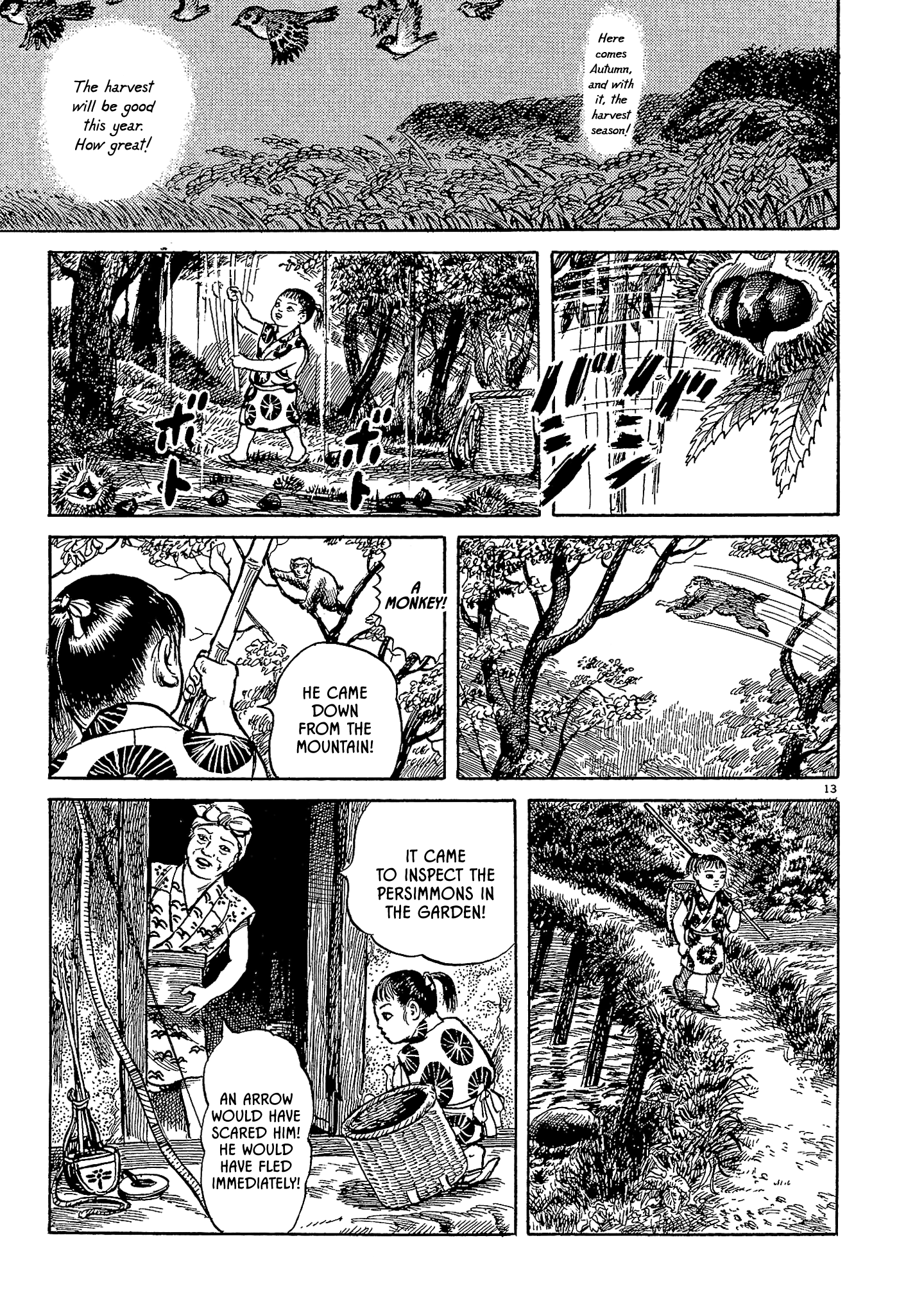 Nippon Mukashibanashi - Vol.1 Chapter 9: The Quarrel Of The Monkey And The Crab