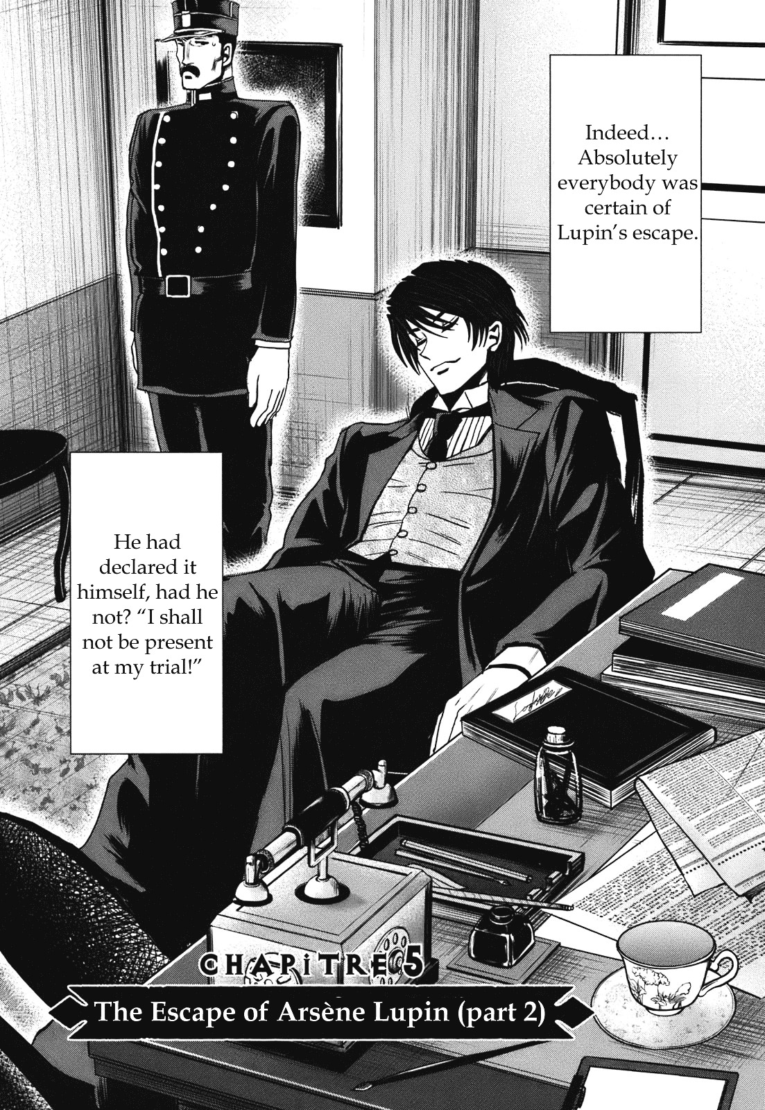 Adventurier: Shinyaku Arsene Lupin - Vol.1 Chapter 5 : The Escape Of Arsène Lupin (Part 2)