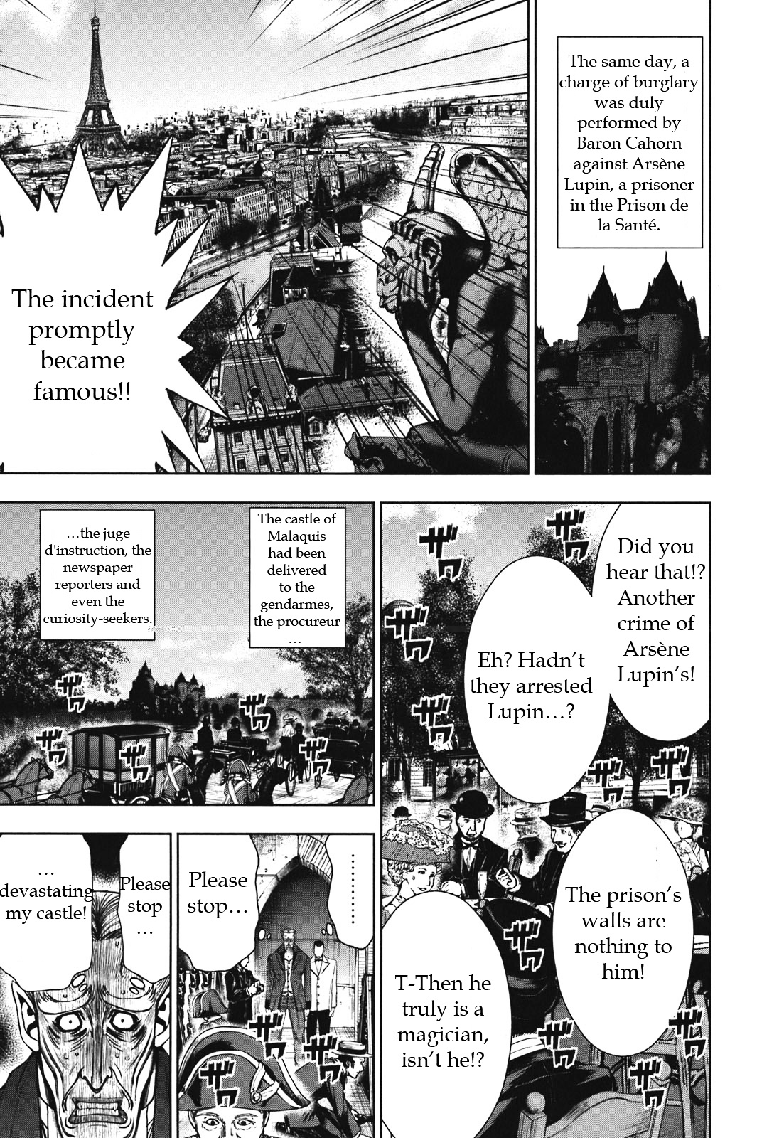 Adventurier: Shinyaku Arsene Lupin - Vol.1 Chapter 3 : Arsène Lupin In Prison (Part 2)