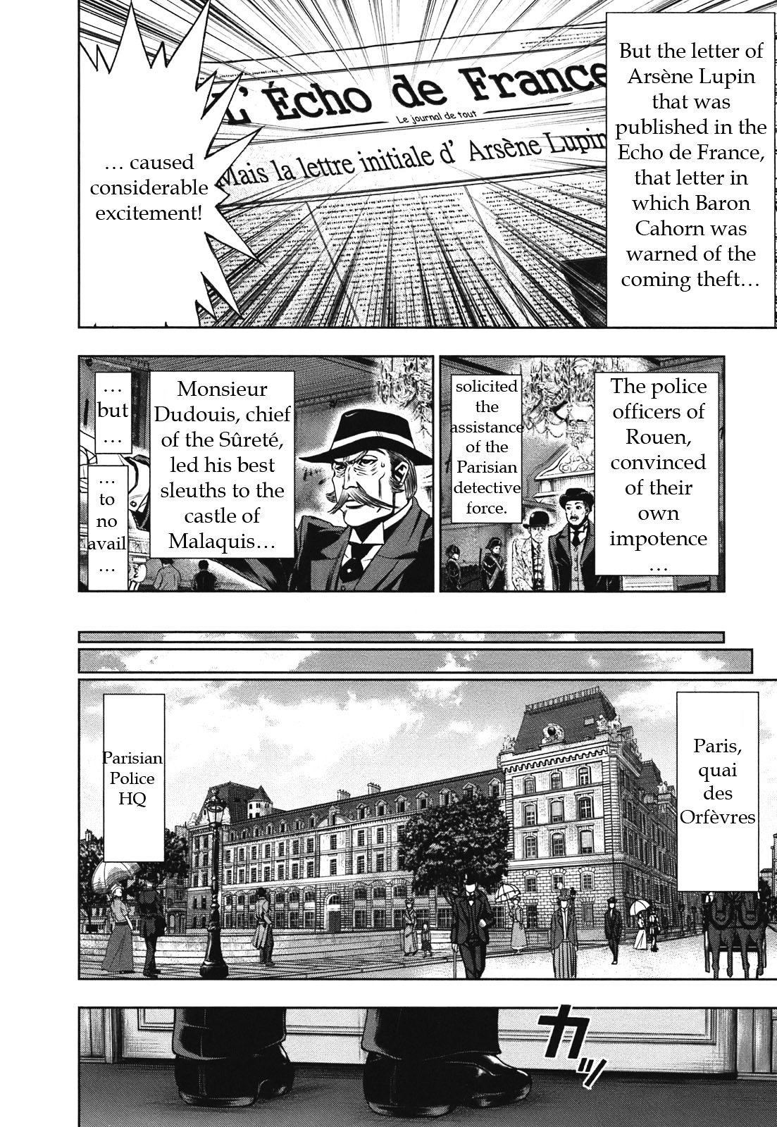 Adventurier: Shinyaku Arsene Lupin - Vol.1 Chapter 3 : Arsène Lupin In Prison (Part 2)