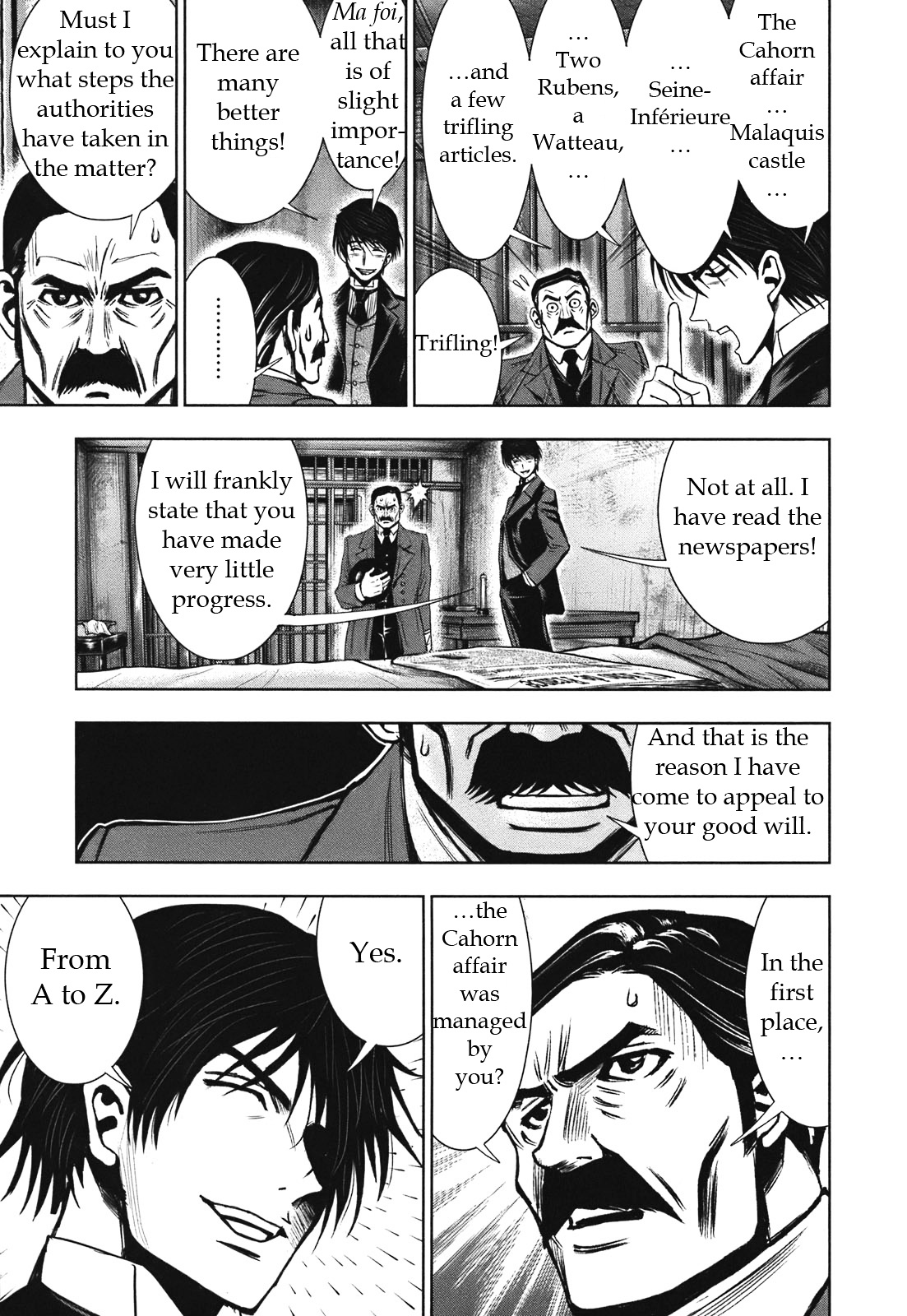 Adventurier: Shinyaku Arsene Lupin - Vol.1 Chapter 3 : Arsène Lupin In Prison (Part 2)