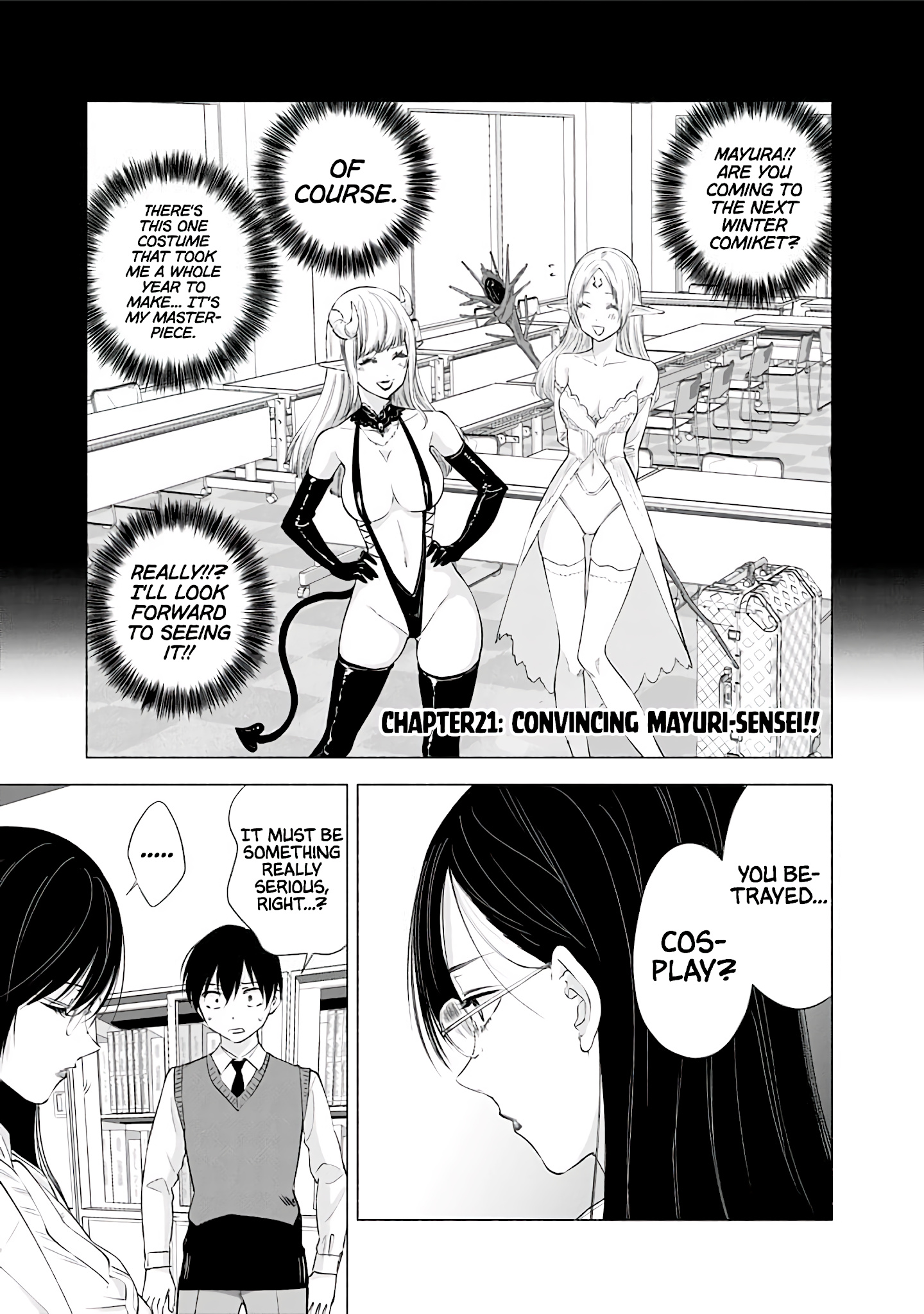 2.5D Seduction - Chapter 21: Convincing Mayuri-Sensei!?