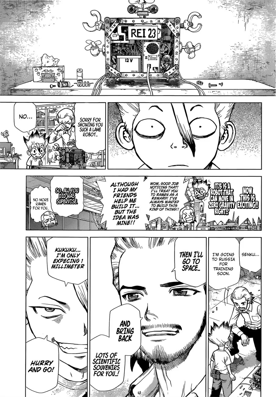 Dr. Stone Reboot: Byakuya - Chapter 1: Z=1: Humanity's Support