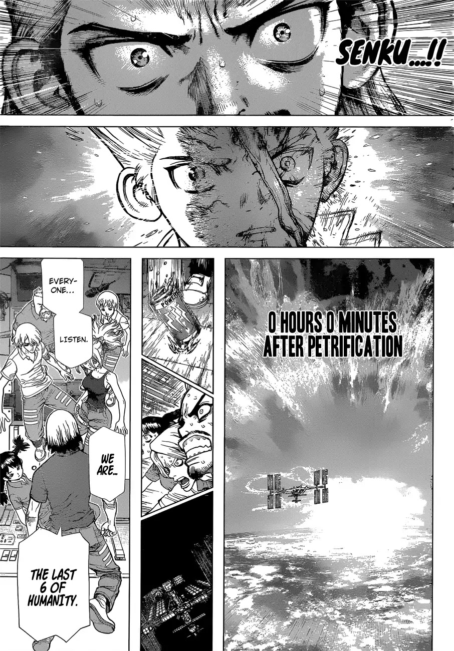 Dr. Stone Reboot: Byakuya - Chapter 1: Z=1: Humanity's Support