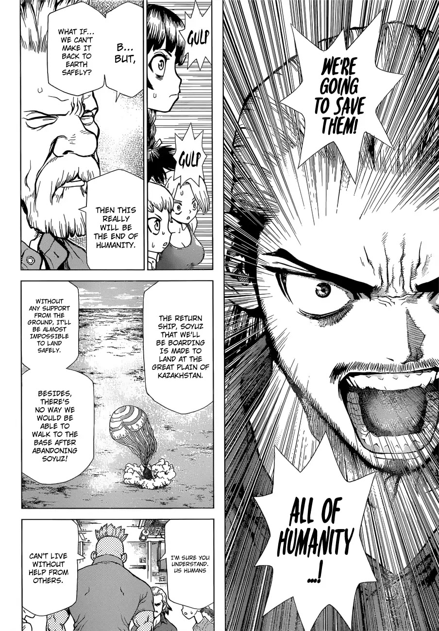 Dr. Stone Reboot: Byakuya - Chapter 1: Z=1: Humanity's Support