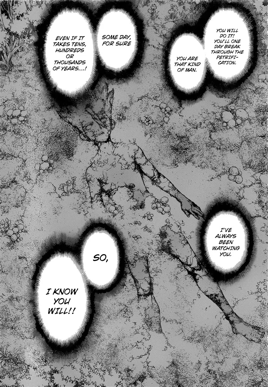 Dr. Stone Reboot: Byakuya - Chapter 1: Z=1: Humanity's Support