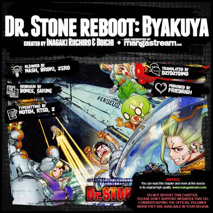 Dr. Stone Reboot: Byakuya - Chapter 5