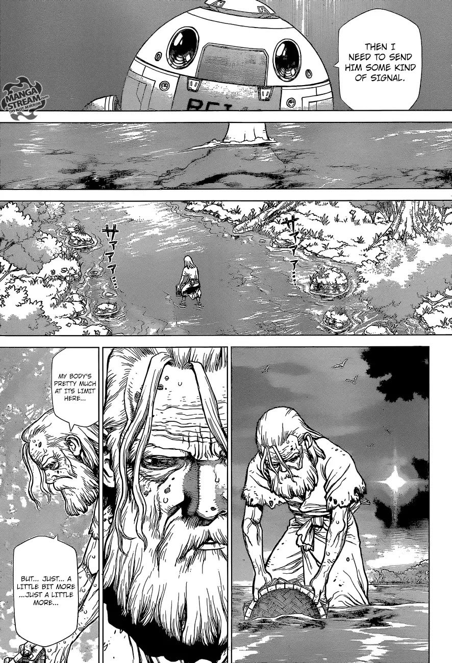 Dr. Stone Reboot: Byakuya - Chapter 7: Z=7: I Can See You