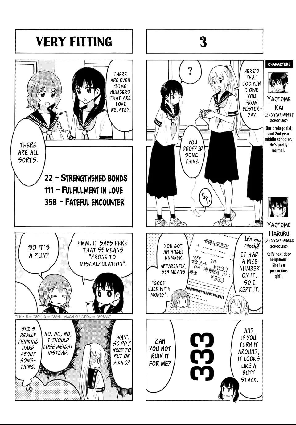 Yaotome X 2 - Vol.3 Chapter 29: Middle School Girls Go For Openings