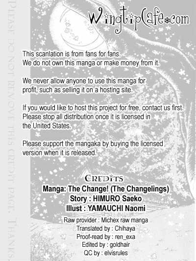 The Change! - Vol.3 Chapter 10