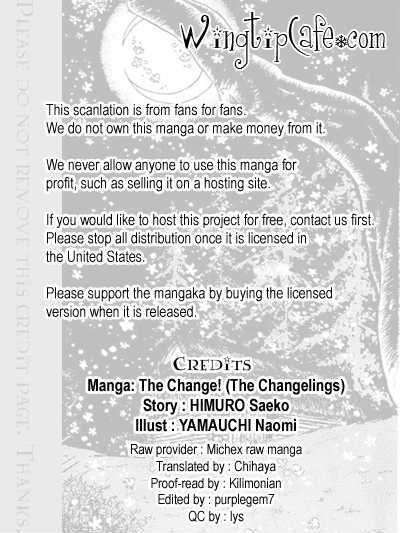 The Change! - Vol.4 Chapter 12