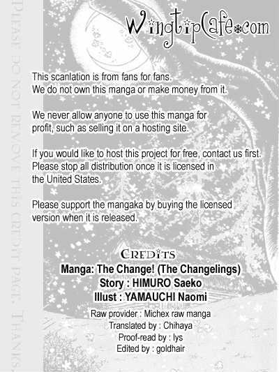 The Change! - Vol.3 Chapter 11