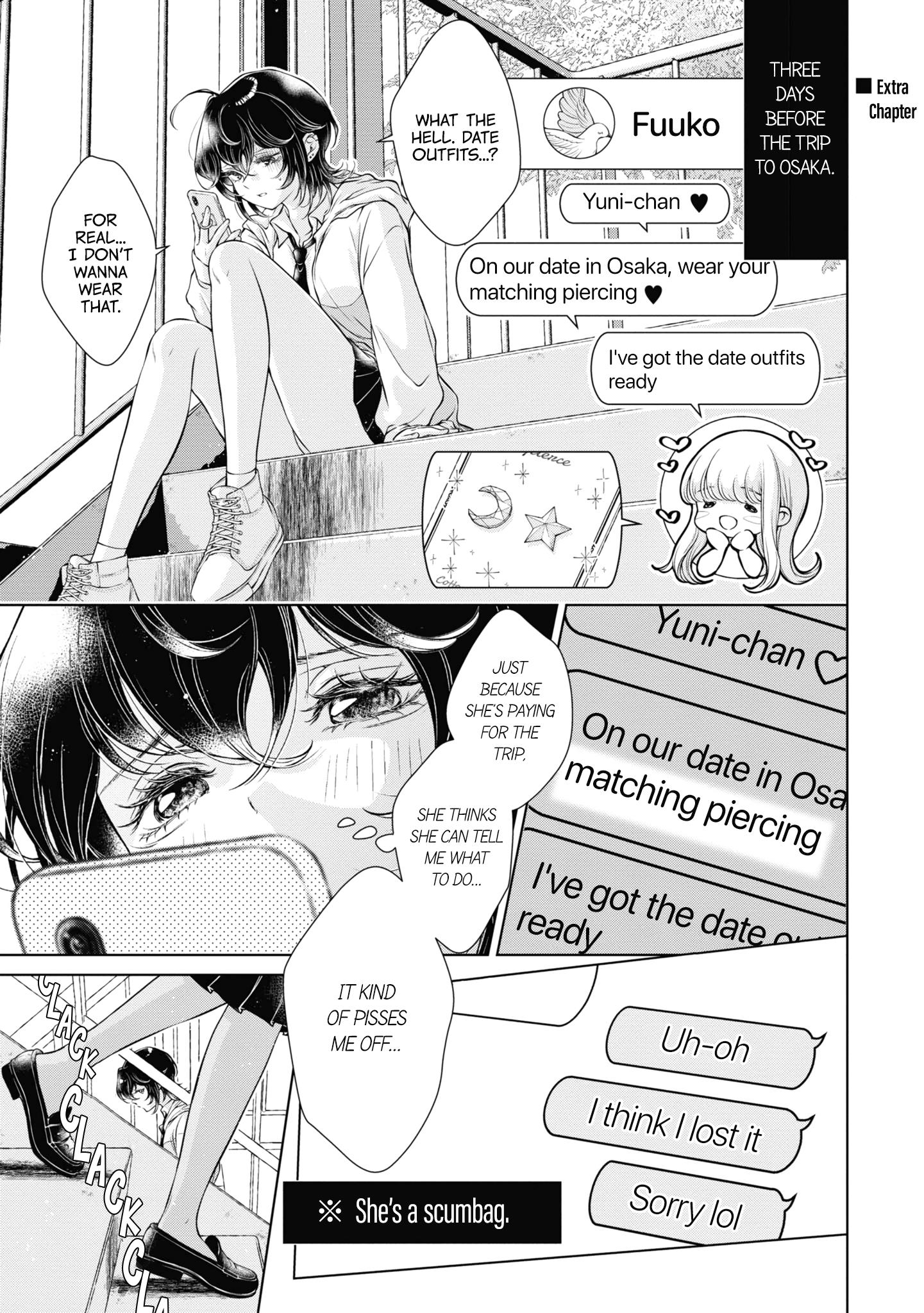 My Girlfriend’s Not Here Today - Vol.2 Chapter 10.5: Afterword And Extra Pages Volume 2