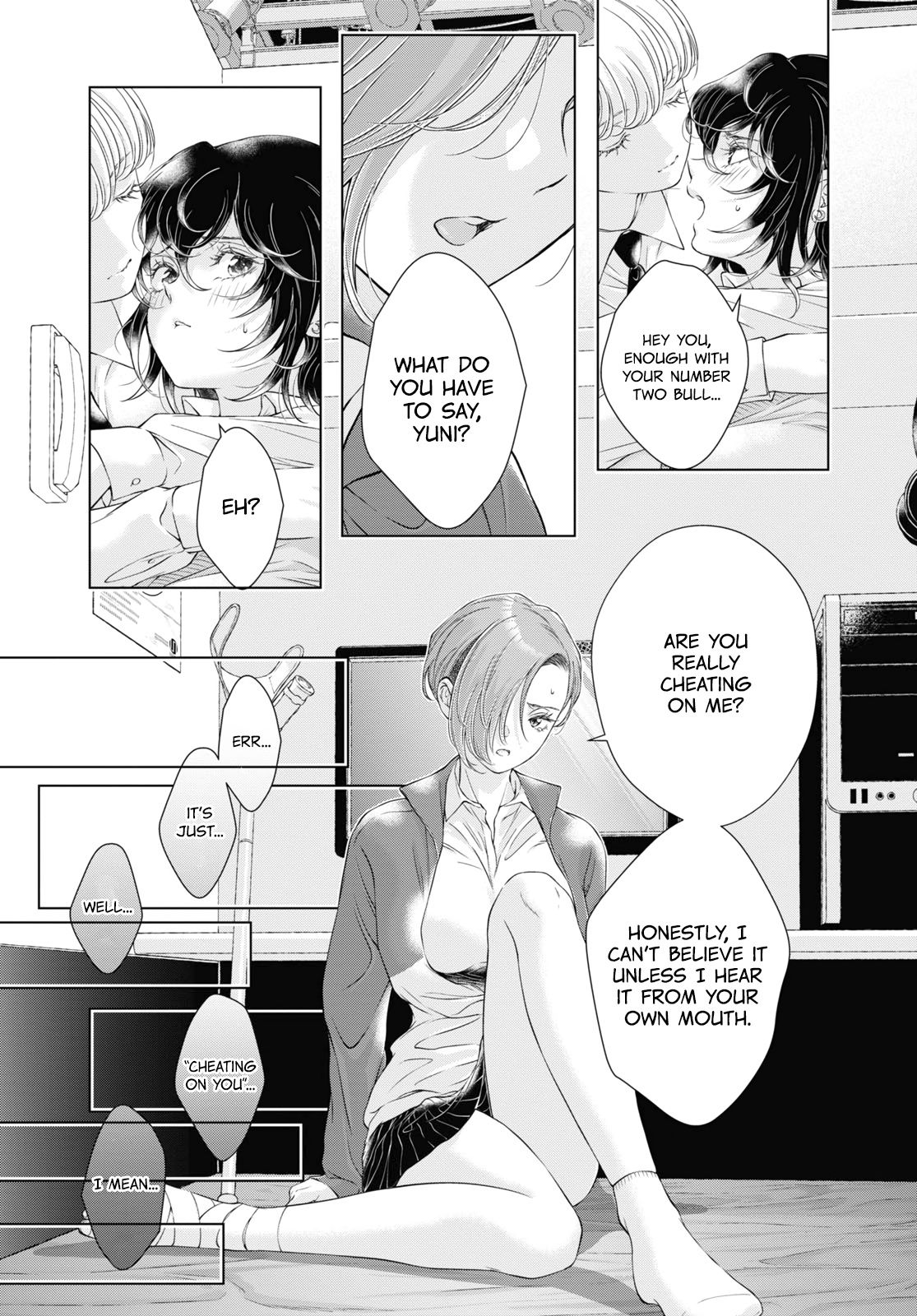 My Girlfriend’s Not Here Today - Vol.4 Chapter 17: Theatrical Collapse