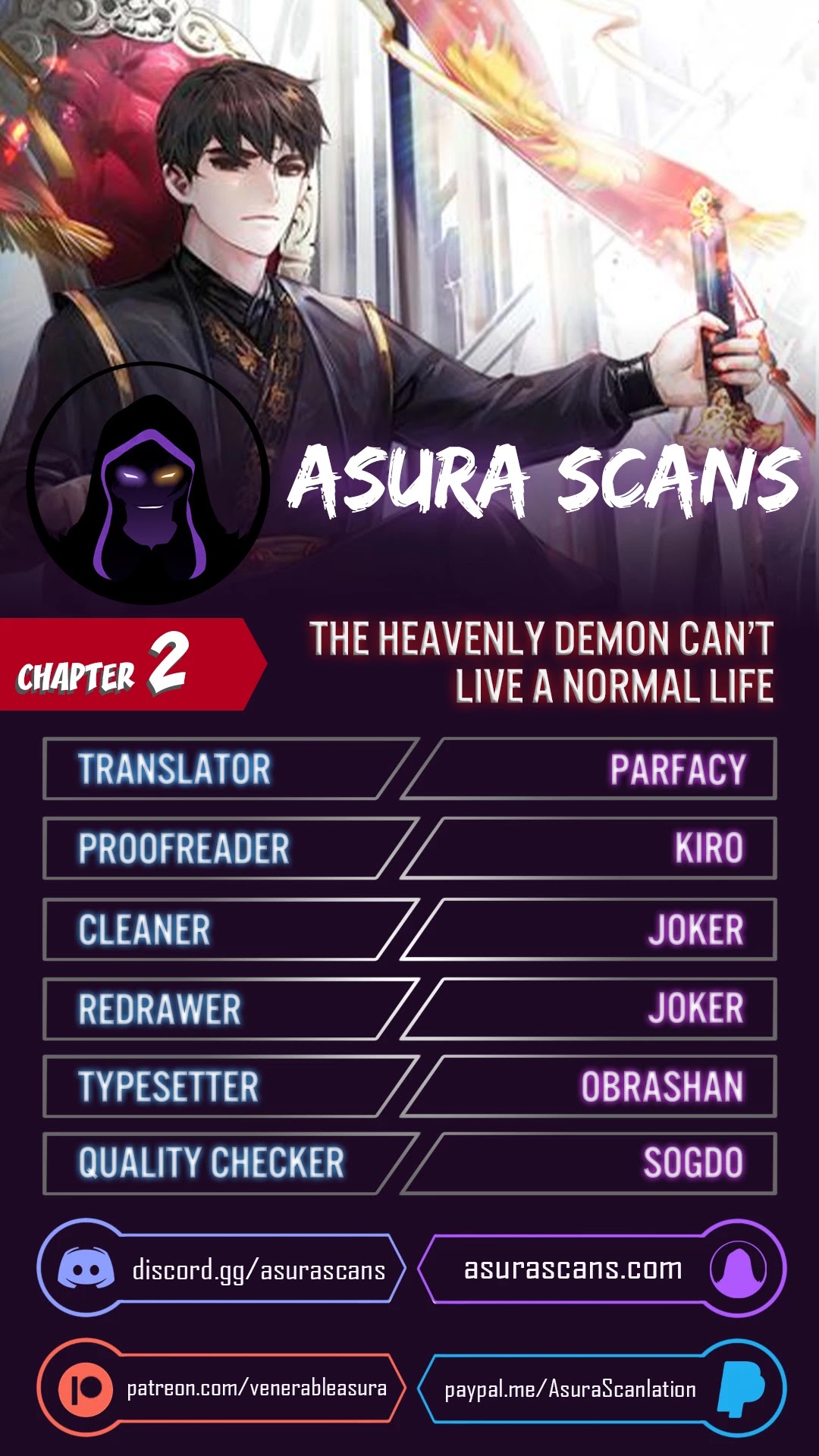 The Heavenly Demon Can't Live A Normal Life - Chapter 2