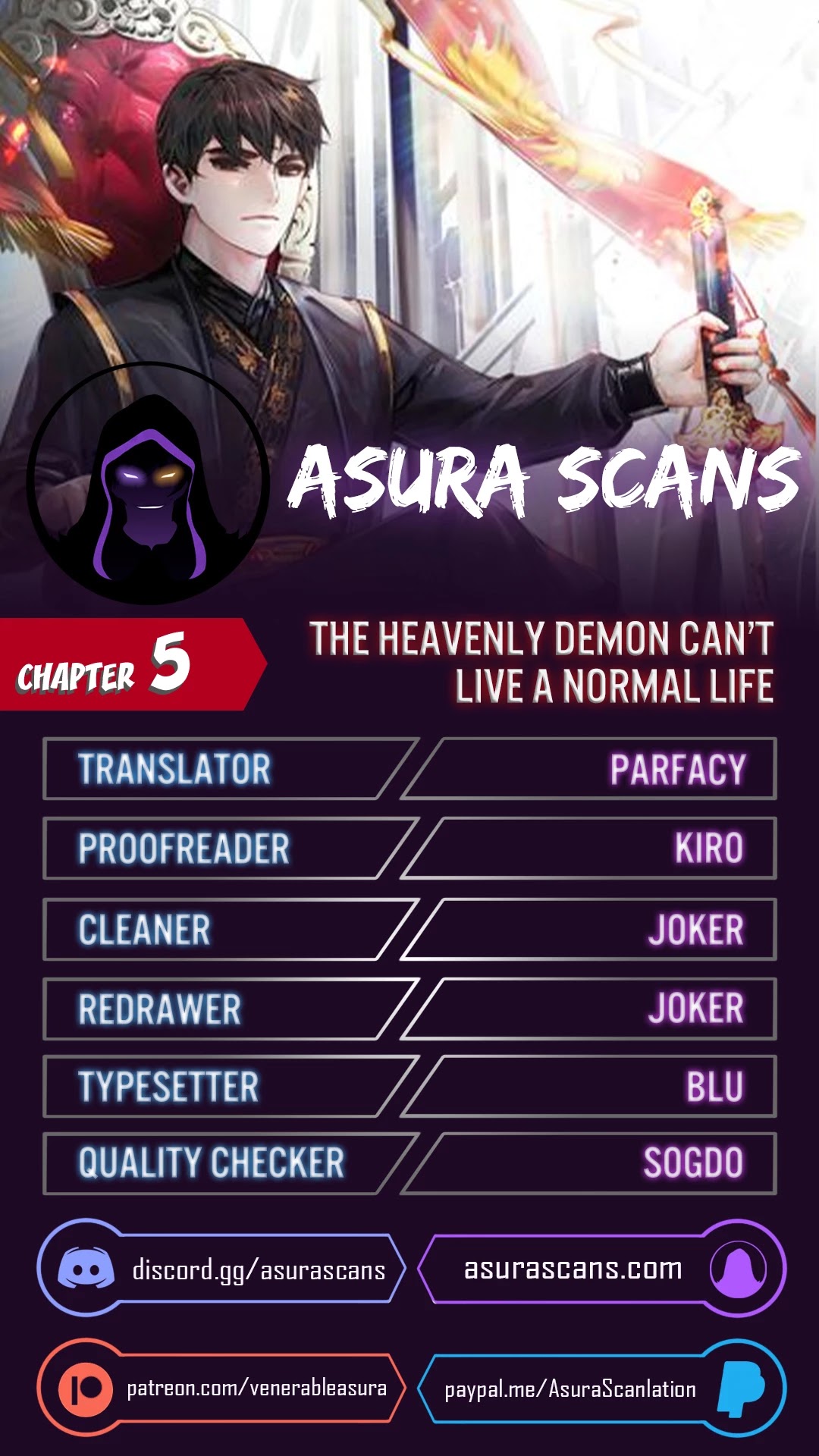 The Heavenly Demon Can't Live A Normal Life - Chapter 5