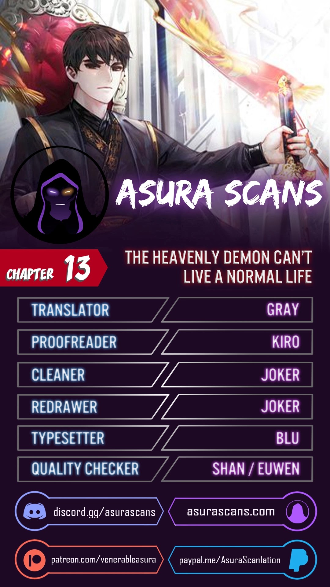 The Heavenly Demon Can't Live A Normal Life - Chapter 13