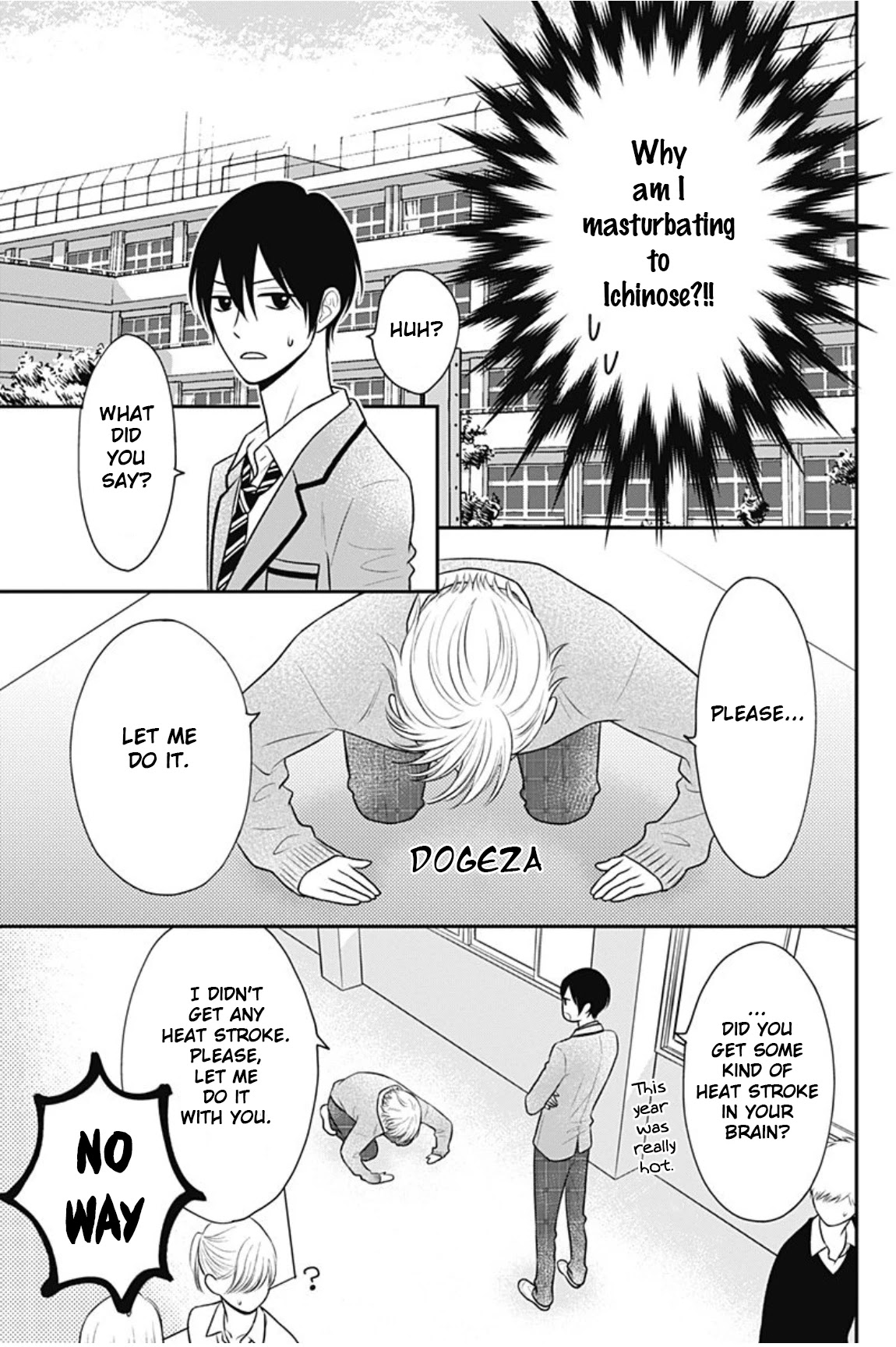 Ichinose-Kun Wa Kofun Dekinai - Chapter 9