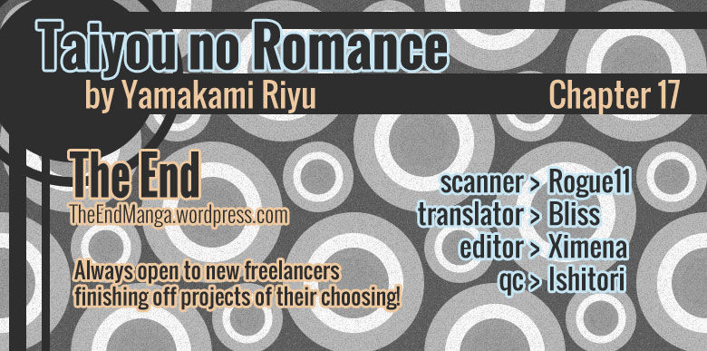 Taiyou No Romance - Vol.4 Chapter 17