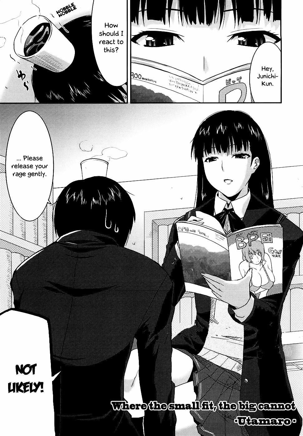 Amagami - Various Artists - Vol.2 Chapter 10 : Where The Small Fit, The Big Cannot