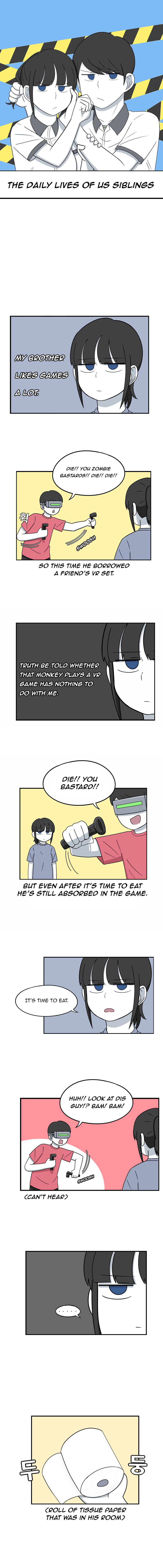 The Daily Lives Of Us Siblings - Vol.1 Chapter 49: Virtual Reality