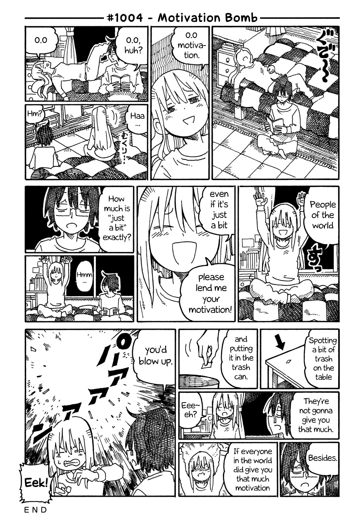 Hatarakanai Futari - Chapter 1004: Motivation Bomb