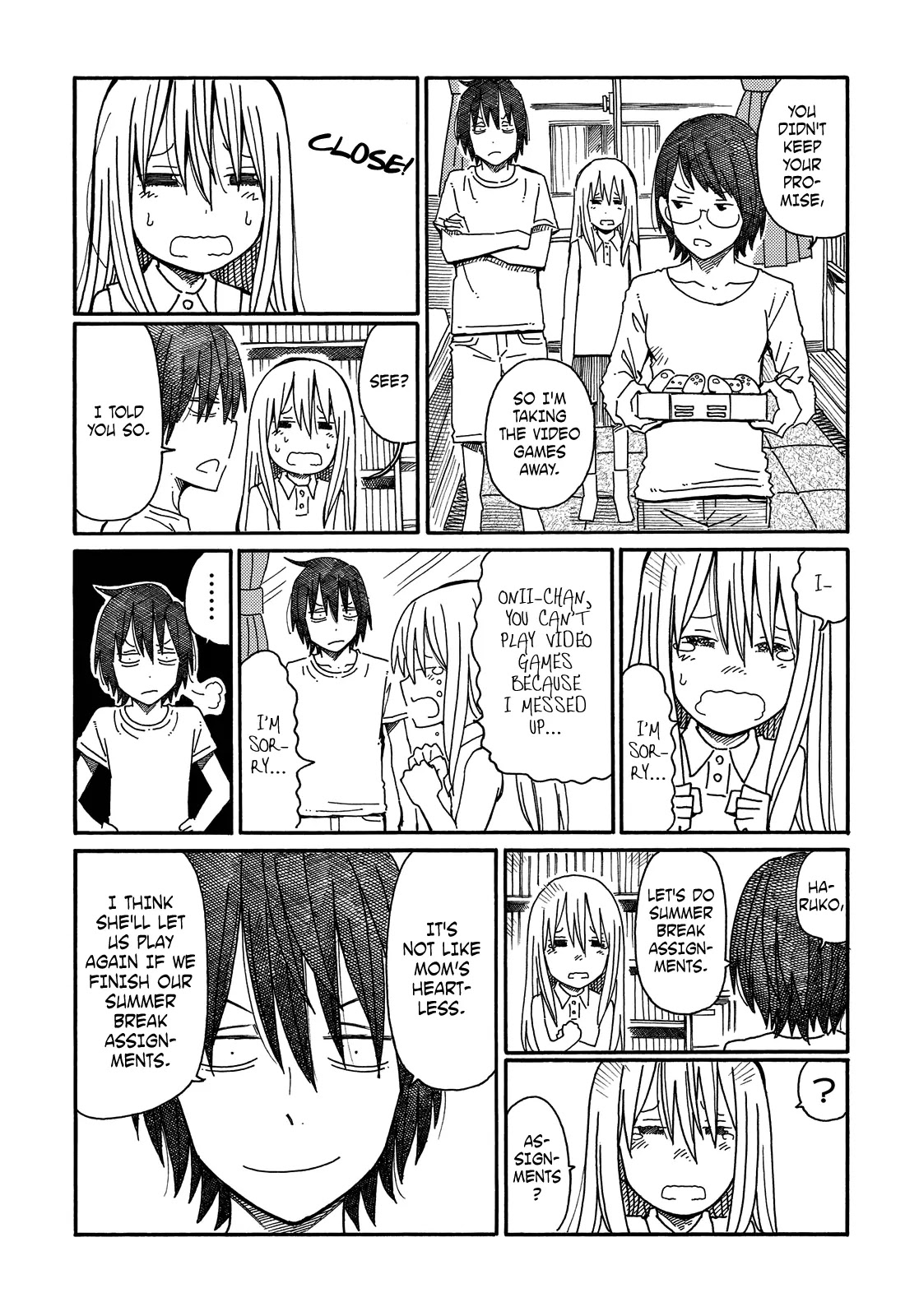 Hatarakanai Futari - Chapter 74.1: The Siblings' Childhood