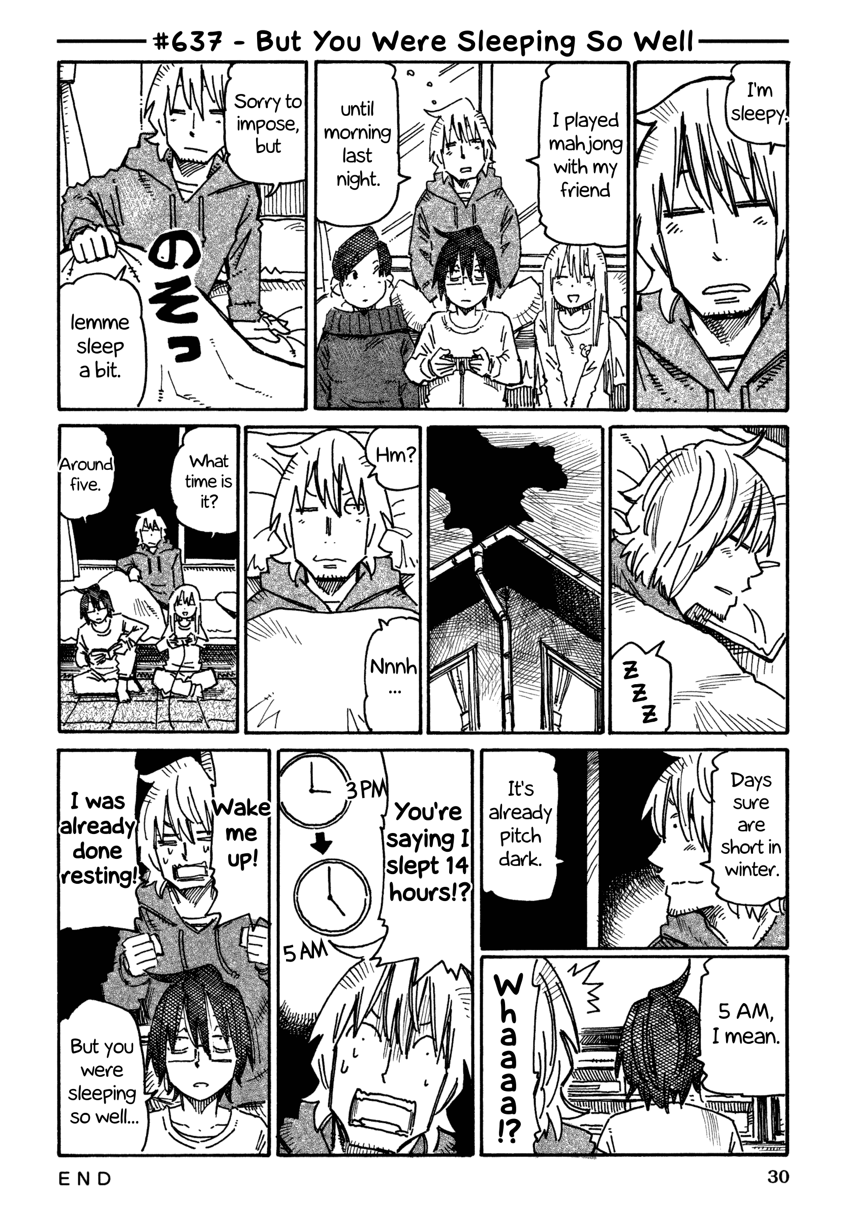 Hatarakanai Futari - Vol.11 Chapter 637: But You Were Sleeping So Well