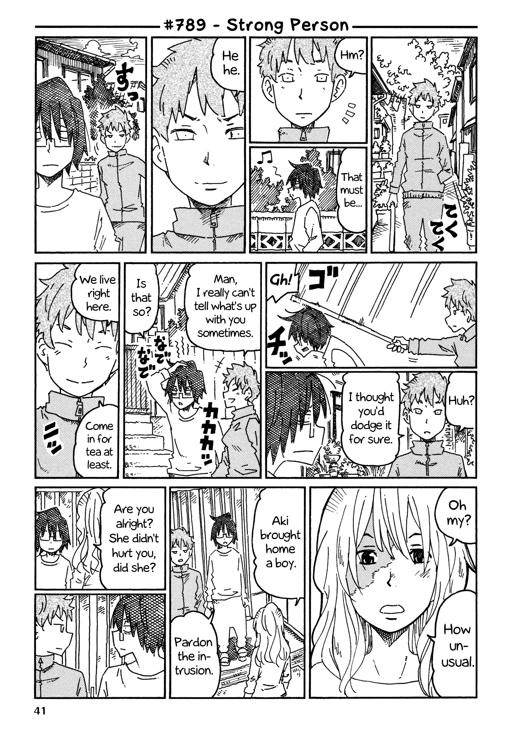 Hatarakanai Futari - Vol.13 Chapter 789: Strong Person