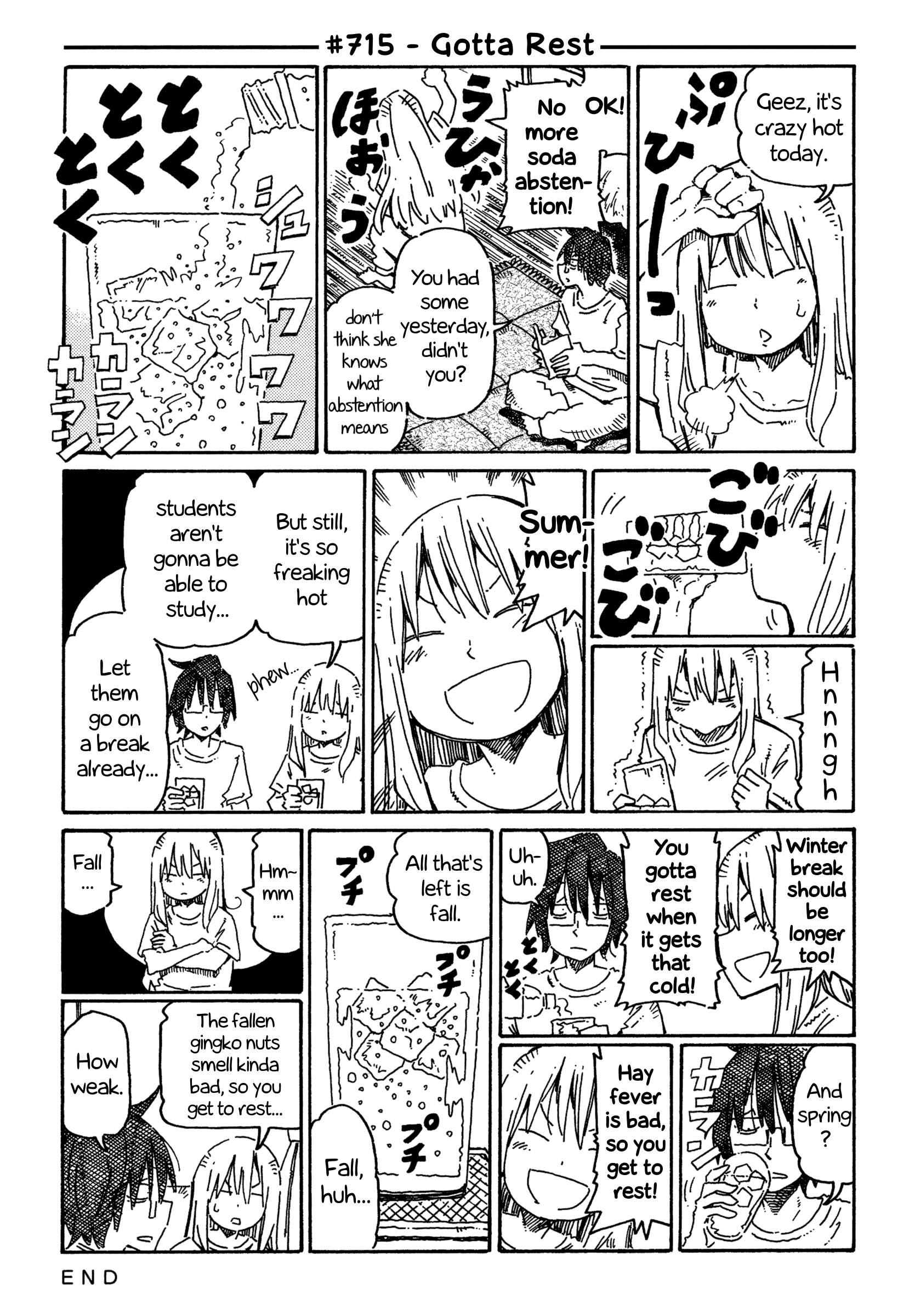 Hatarakanai Futari - Vol.12 Chapter 715: Gotta Rest