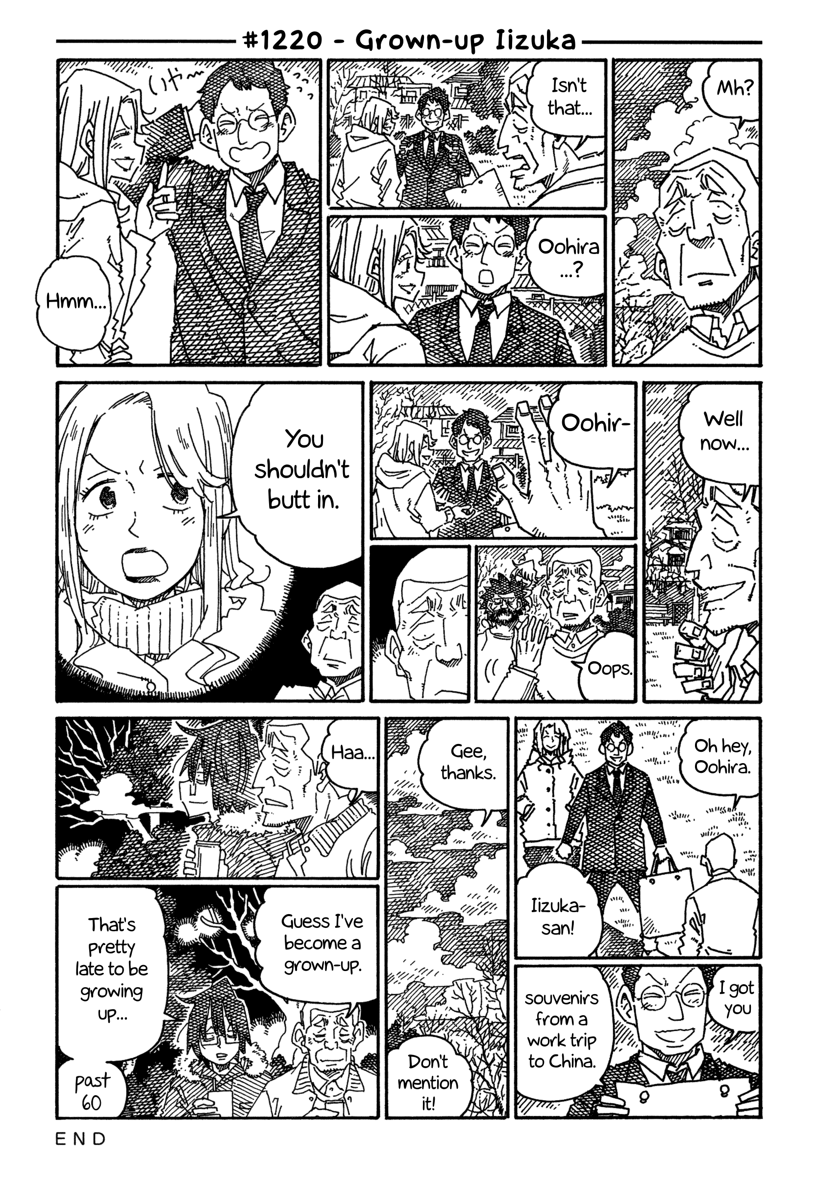 Hatarakanai Futari - Vol.19 Chapter 1220: Grown-Up Iizuka