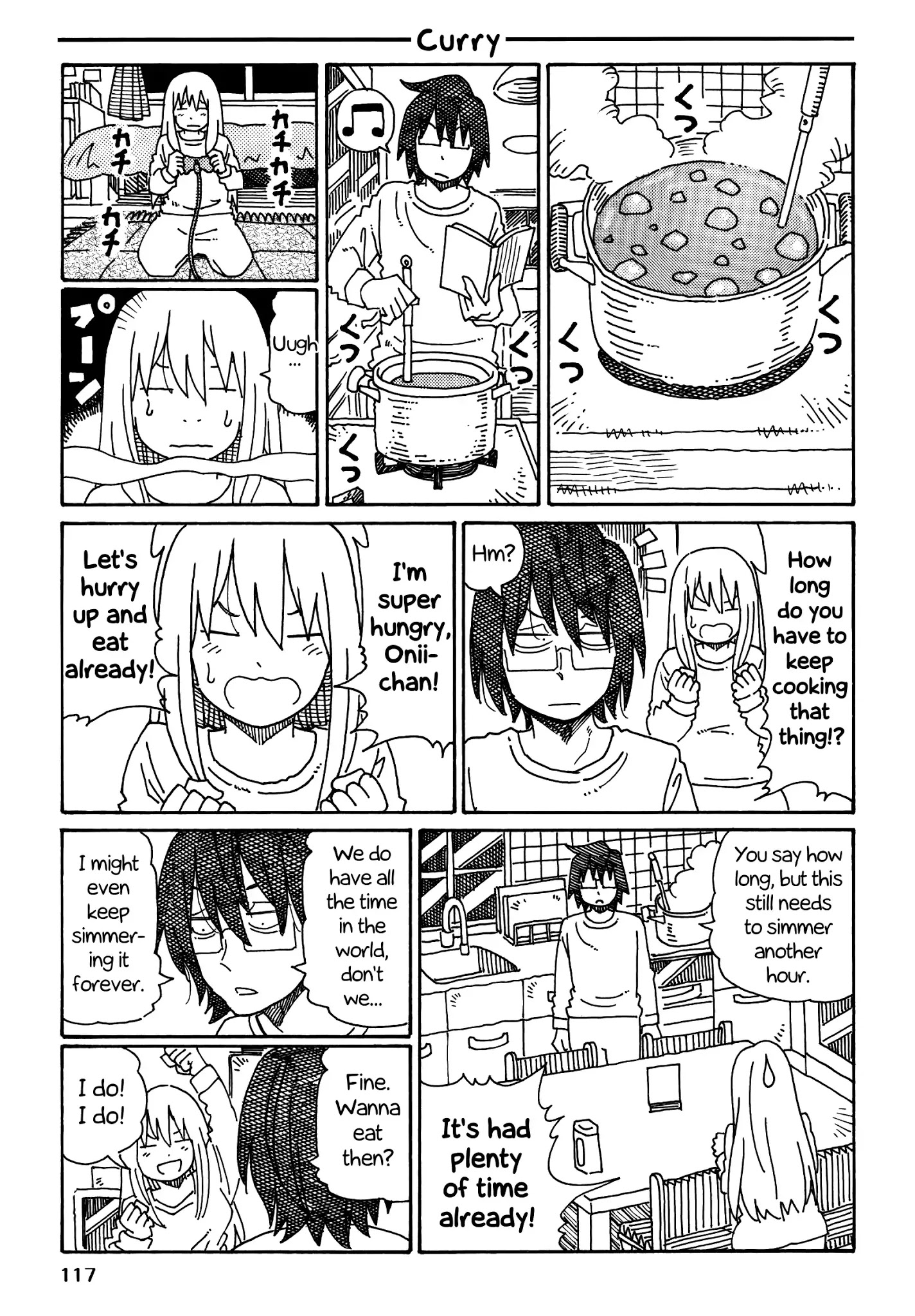 Hatarakanai Futari - Chapter 250.2: Curry