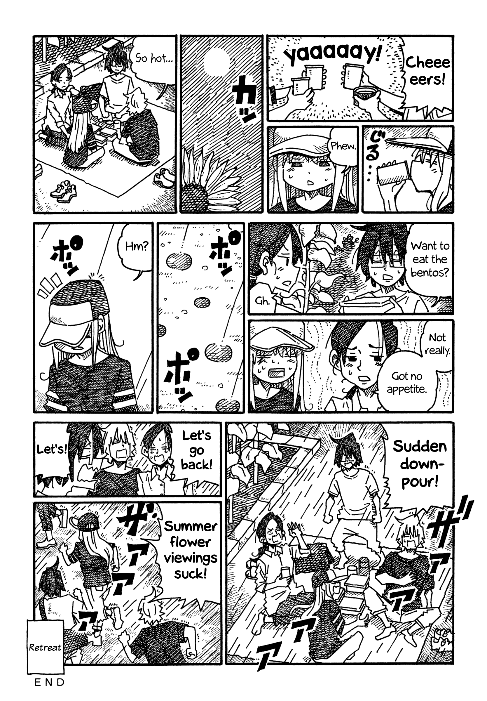 Hatarakanai Futari - Vol.18 Chapter 1109: Summertime Flower Viewing