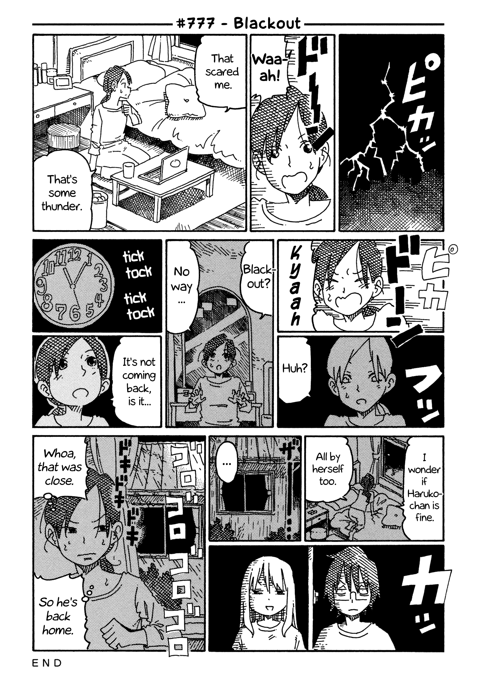 Hatarakanai Futari - Vol.13 Chapter 777: Blackout