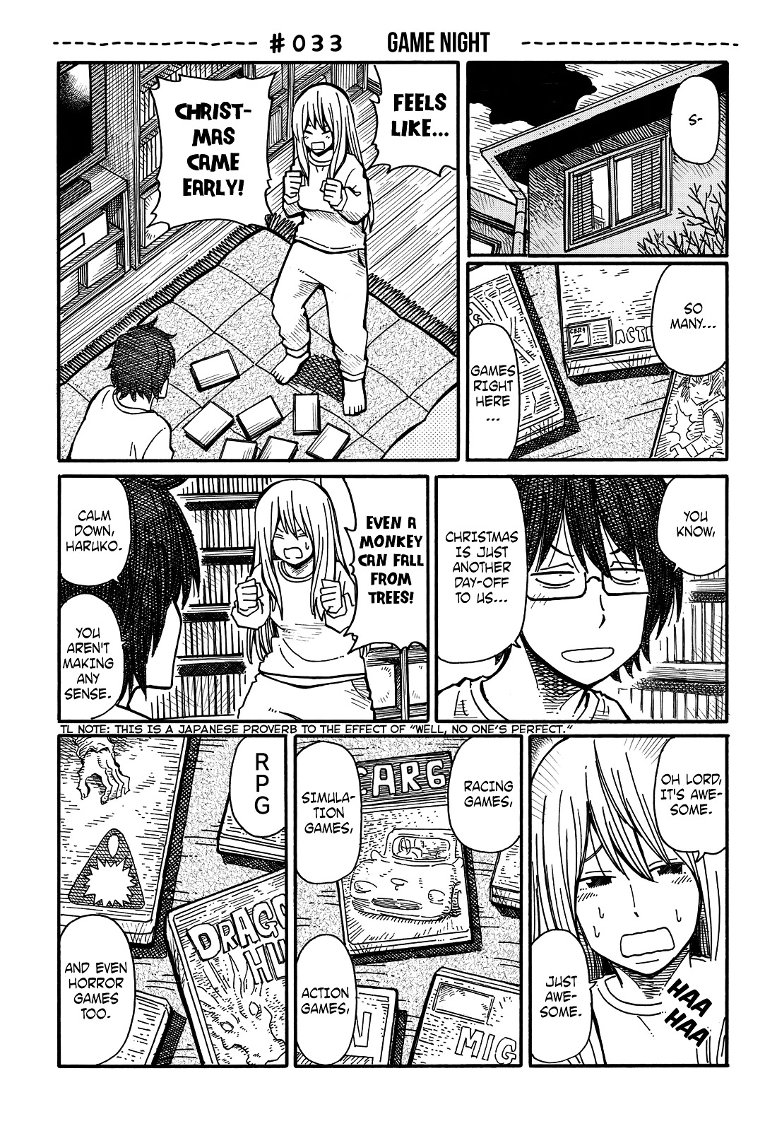 Hatarakanai Futari - Vol.1 Chapter 33 : Game Night