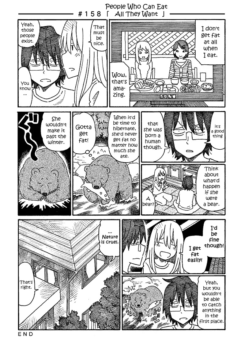 Hatarakanai Futari - Chapter 158: People Who Can Eat All They Want