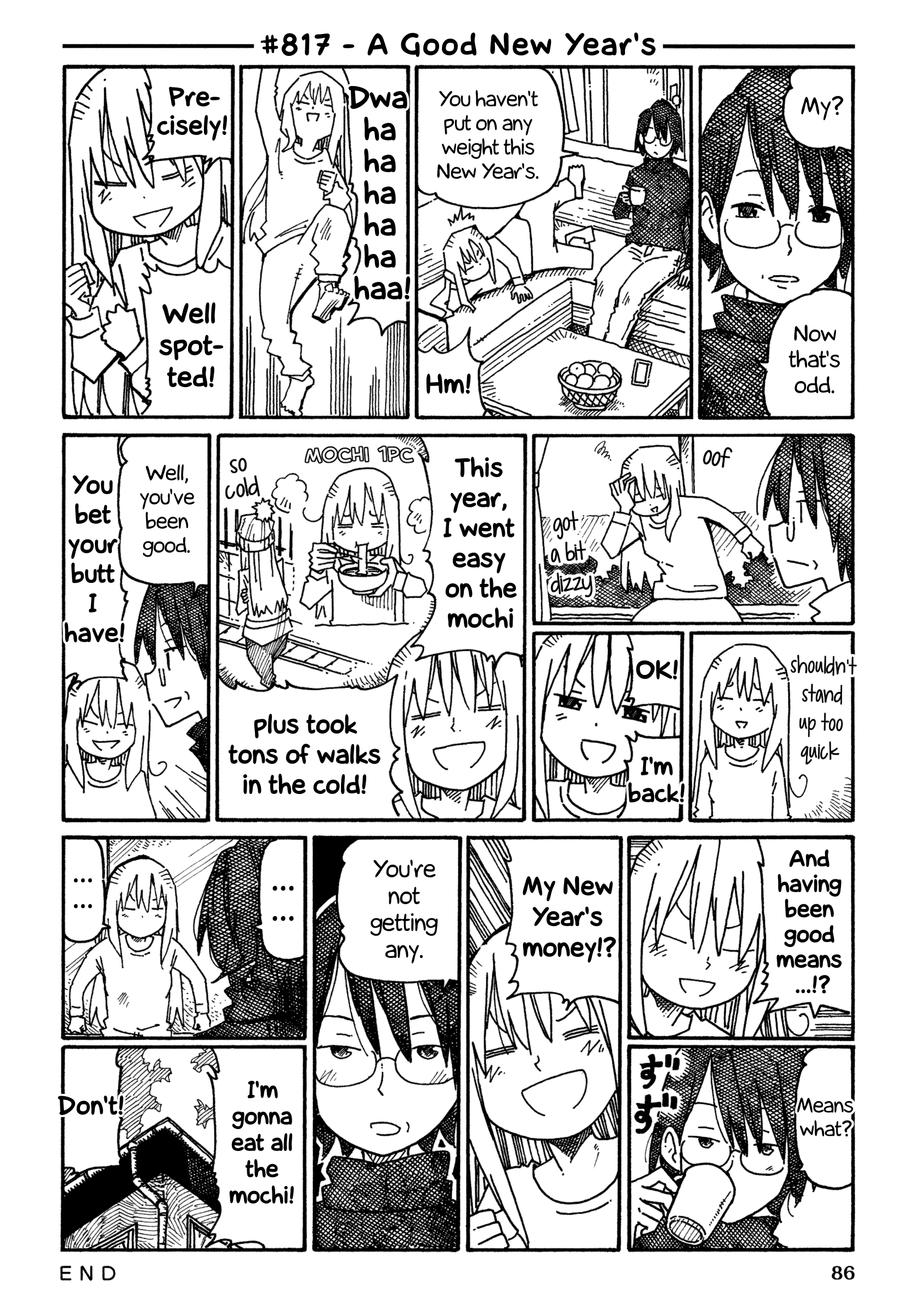 Hatarakanai Futari - Vol.13 Chapter 817: A Good New Year's